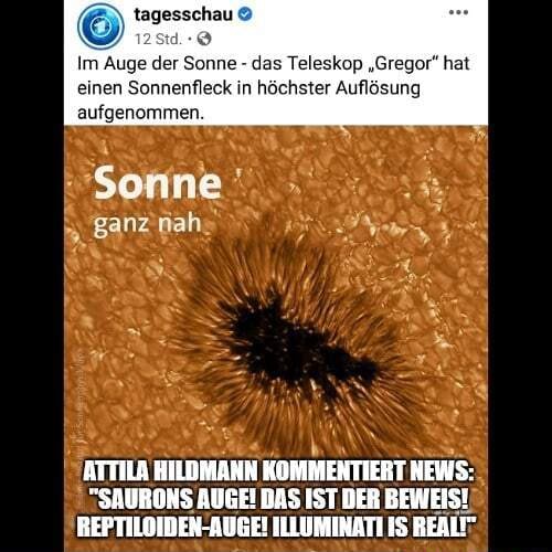 Tagesschau Im Auge Der Sonne Das Teleskop Gregor Hat Einen