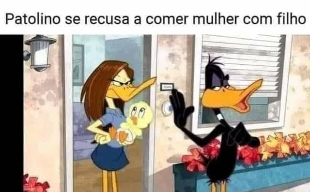 Patolino Se Recusa A Comer Mulher Filho