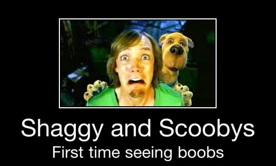 Shaggy And Scoobys First Time Seeing Boobs Shaggy And Scoobys First