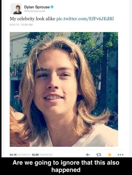 Dylan Sprouse My Celebrity Look Alike Pic Twitter Effv Jeari Are We