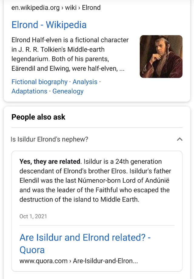 Wiki Elrond Elrond Wikipedia Elrond Half Elven Is A Fictional