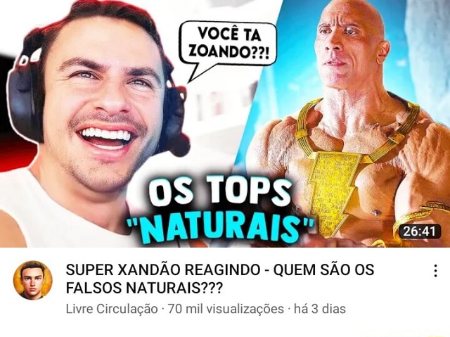 Falsos Naturais Livre Circula O Mil Visualiza Es H Dias