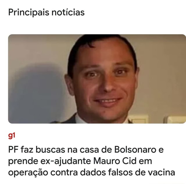 Principais Not Cias Fe Ji Pf Faz Buscas Na Casa De Bolsonaro E Prende