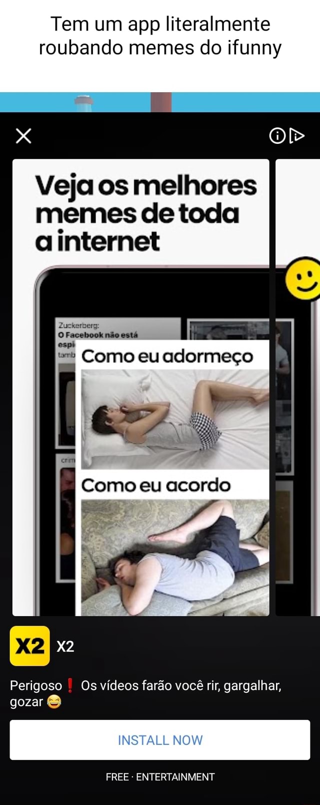 Tem Um App Literalmente Roubando Memes Do Ifunny Veja Os Melhores Memes