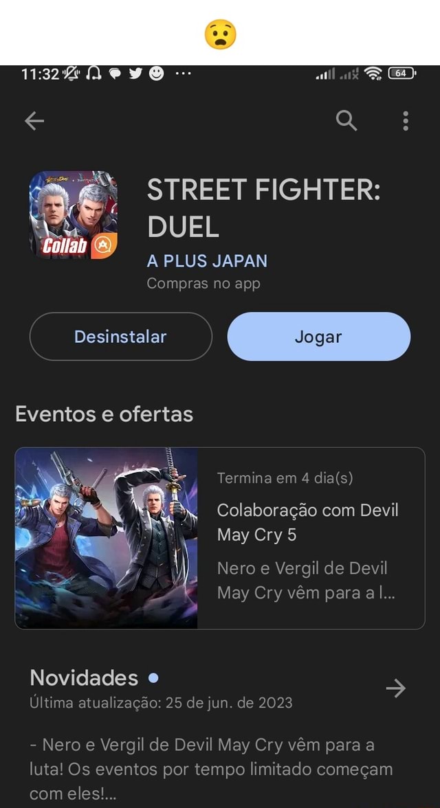 STREET FIGHTER DUEL PLUS JAPAM Compras No App Desinstalar Jogar