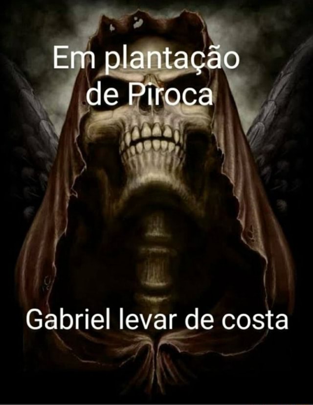 Em plantação de Piroca Gabriel levar de costa iFunny Brazil