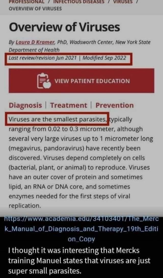 PROFESSIONAL INFECTIOUS DISEASES VIRUSES OVERVIEW OF VIRUSES Overview