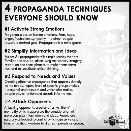 Propaganda Techniques Everyone Should Know Activate Strong