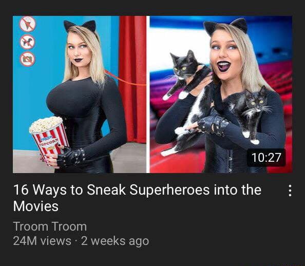 Ways To Sneak Superheroes Into The Movies Troom Troom Views Weeks