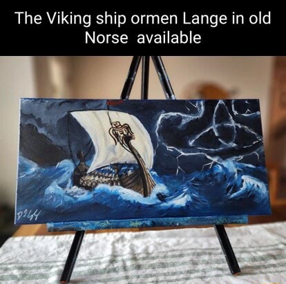 The Viking Ship Ormen Lange In Old Norse Available Ifunny Brazil