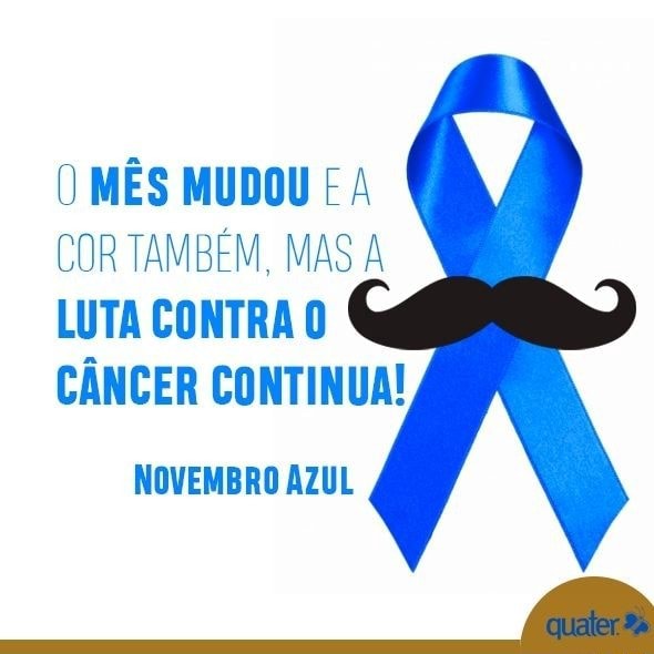 M S Mudou Fa Cor Tamb M Mas Luta Contra C Ncer Continua Novembro Azul