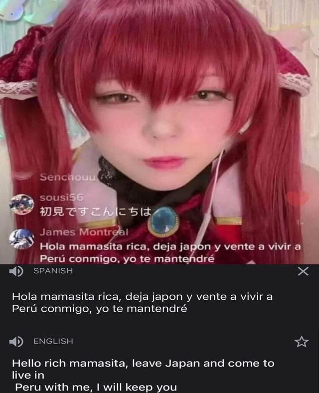 Se Sous James Ontreal Hola Mamasita Rica Deja Japon Y Vente A Vivira