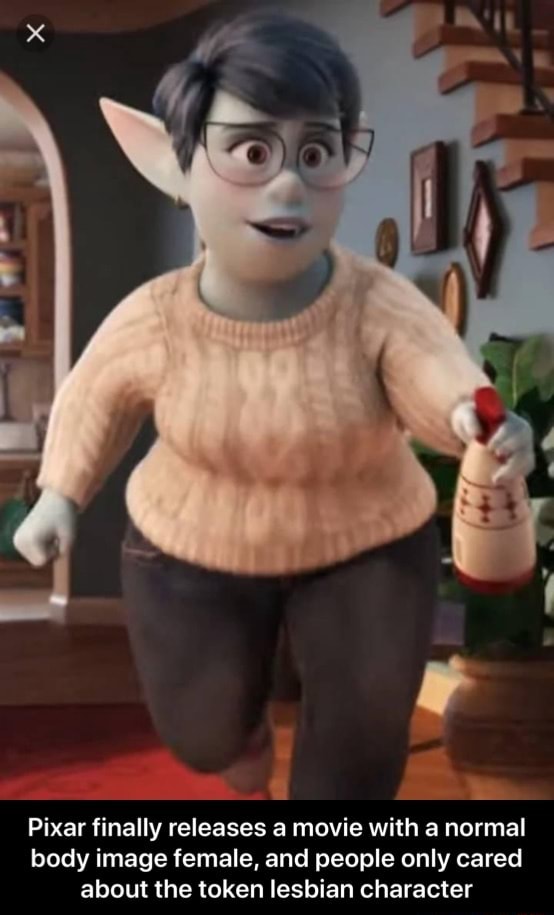 Pixar Finally Releases A Movie With A Normal Body Image Female And
