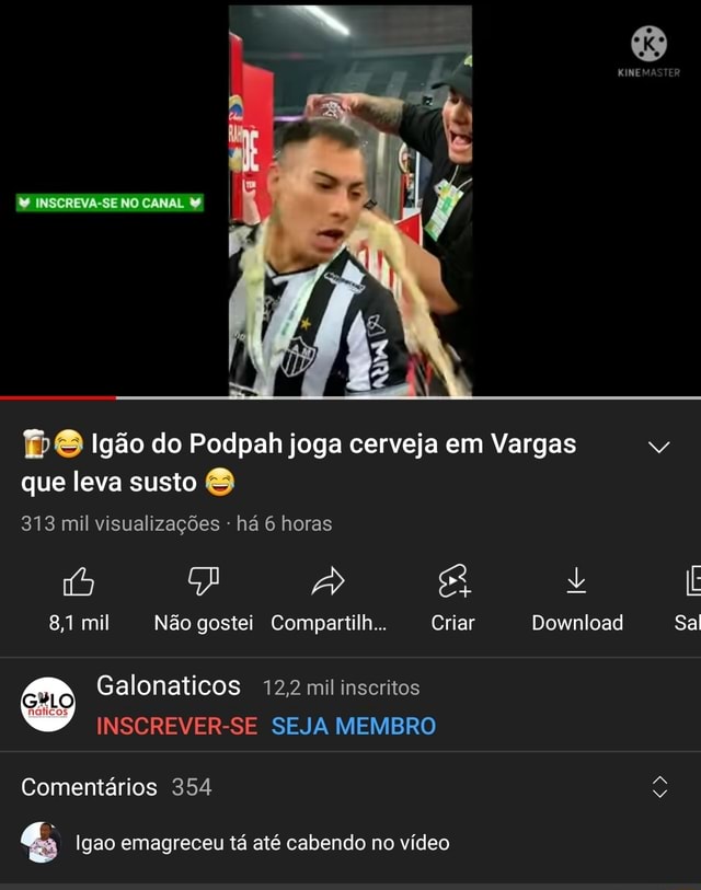 Inscreva Se No Canal De Ig O Do Podpah Joga Cerveja Em Vargas Que Leva