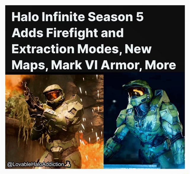 Halo Infinite Season Adds Firefight And Extraction Modes New Maps