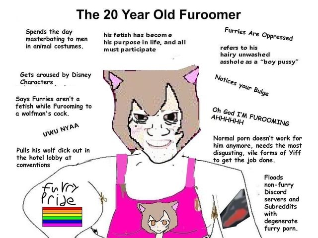 The Year Old Furoomer Spends The Day Furries His Fetish Has Become