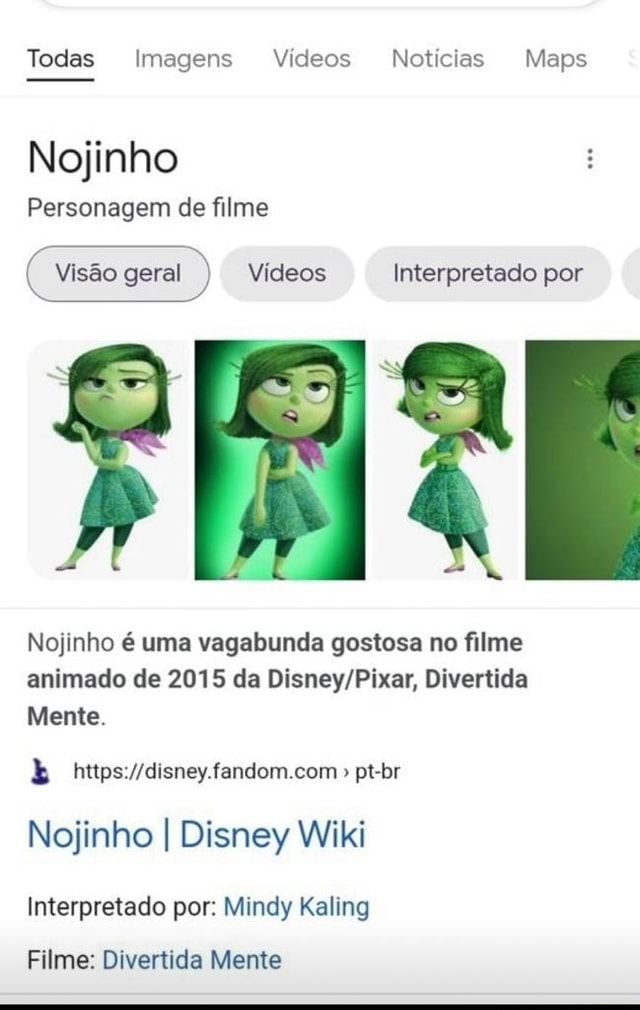 Todas Imagens V Deos Not Cias Maps Nojinho Personagem De Filme