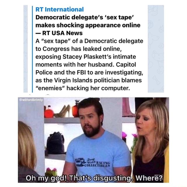 RT International Democratic Delegate S Sex Tape Makes Shocking