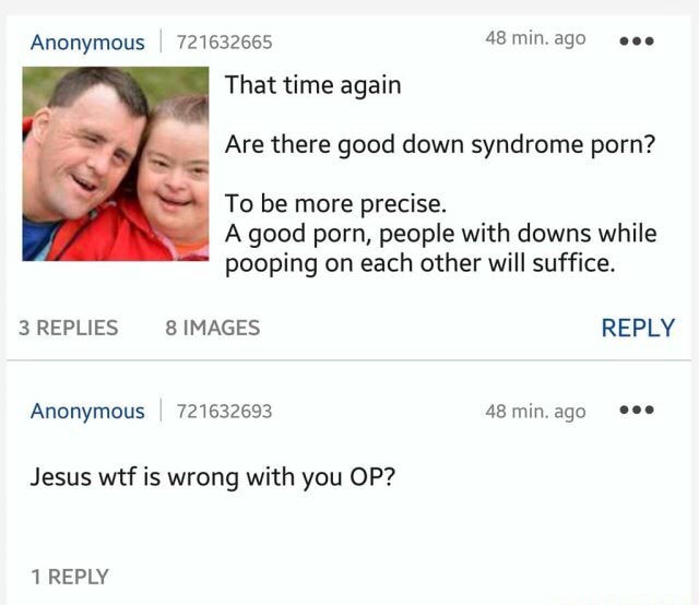 That Time Again Are There Good Down Syndrome Porn To Be More Precise