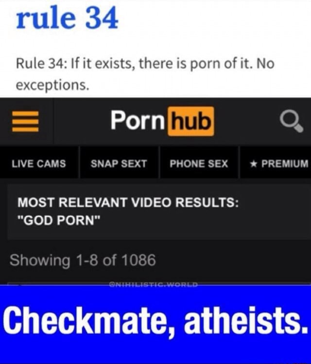 Rule Rule If It Exists There Is Porn Of It No Exceptions