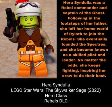 Hera Syndulla Was A Rebel Commander And Captain Of The Ghost Following