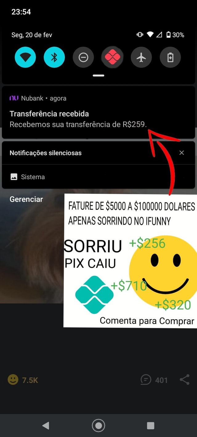 Seg De Fev Nu Nubank Agora Transfer Ncia Recebida Recebemos Sua