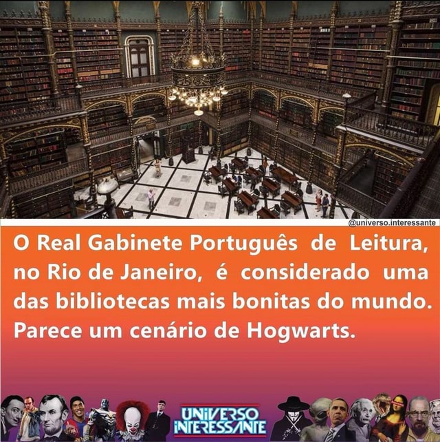 O Real Gabinete Portugues De Leitura No Rio De Janeiro Considerado