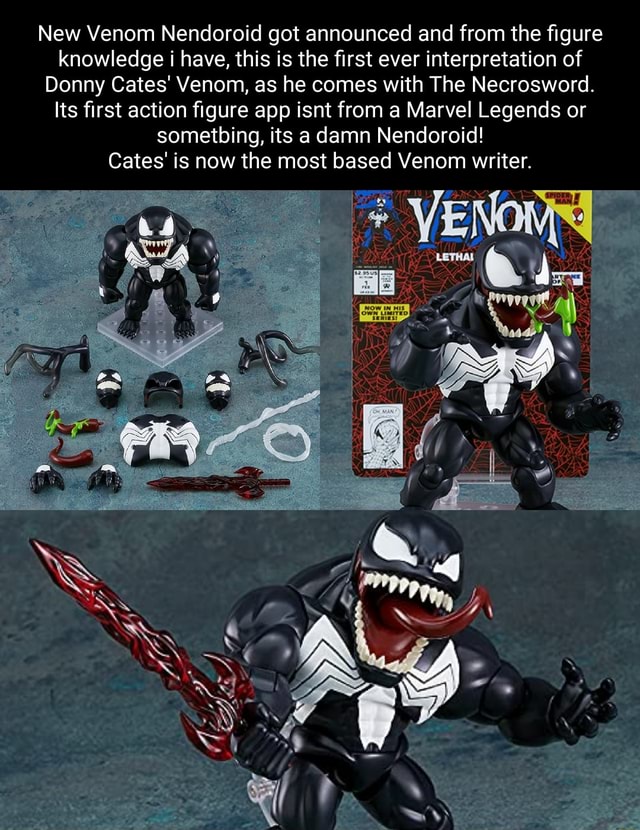 New Venom Nendoroid Got Announced And From The Figure Knowledge I Have