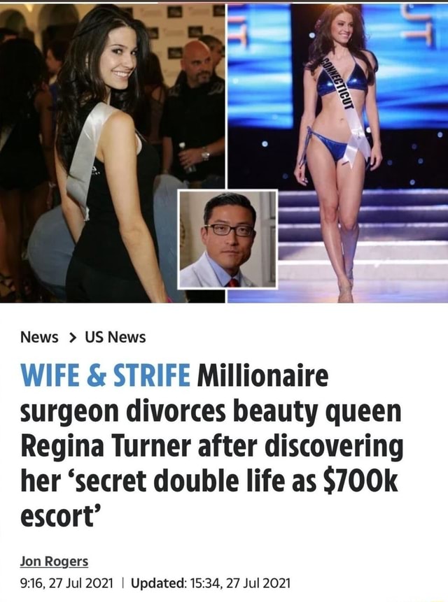 News US News WIFE STRIFE Millionaire Surgeon Divorces Beauty Queen