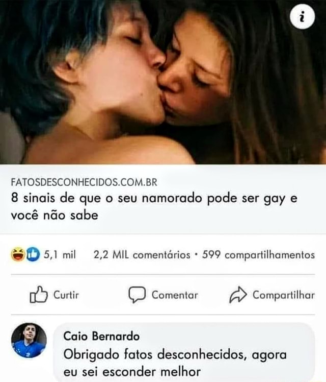 BP 8 sinais de que o seu namorado pode ser gay e você não sabe 5 1