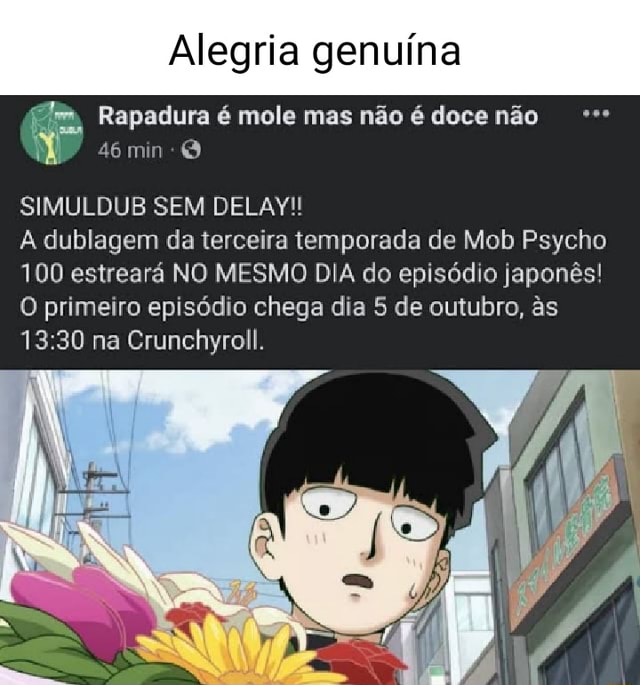 Alegria genuína Rapadura é mole mas não é doce não 46 min SIMULDUB SEM