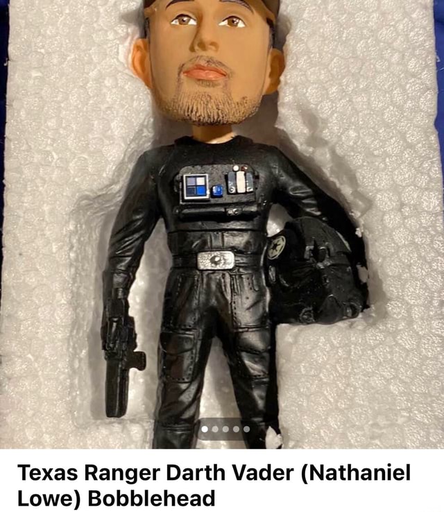 Texas Ranger Darth Vader Nathaniel Lowe Bobblehead IFunny