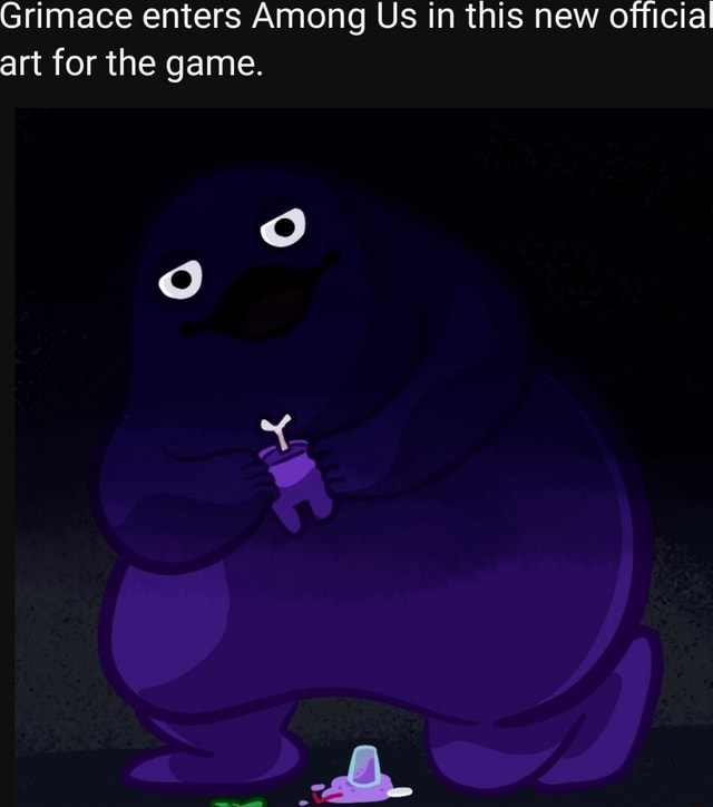 Grimace Enters Among Us In This New Official Art For The Game IFunny