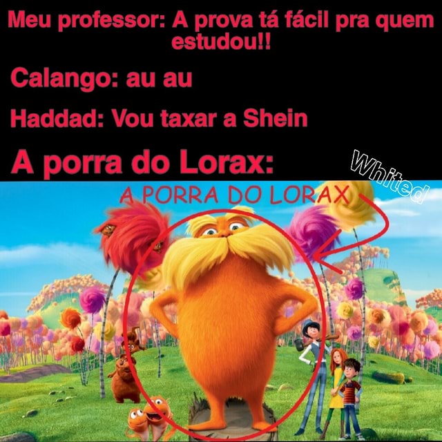 Meu Professor A Prova T F Cil Pra Quem Estudou Calango Au Au