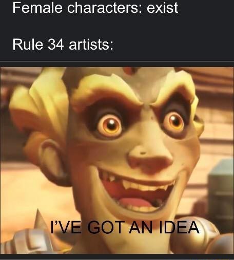 Female Characters Exist Rule Artists Got Ifunny