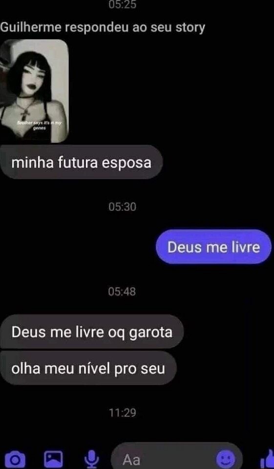 Guilherme Respondeu Ao Seu Story Minha Futura Esposa Deus Me Livre 05