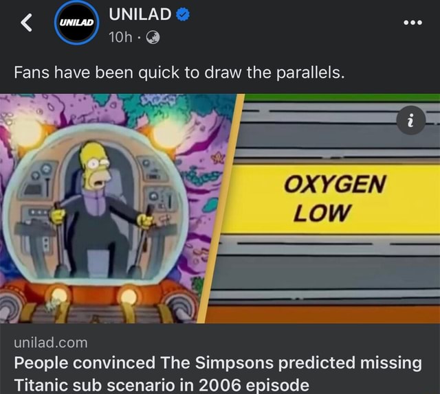 Unilad Unilad Fans Have Been Quick To Draw The Parallels Oxygen People