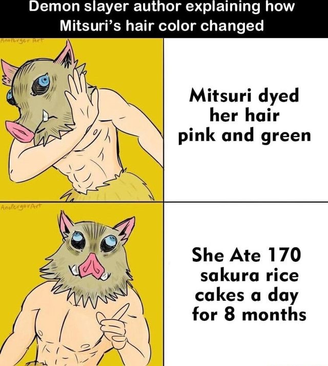 Demon Slayer Author Explaining How Mitsuri S Hair Color Changed Mitsuri