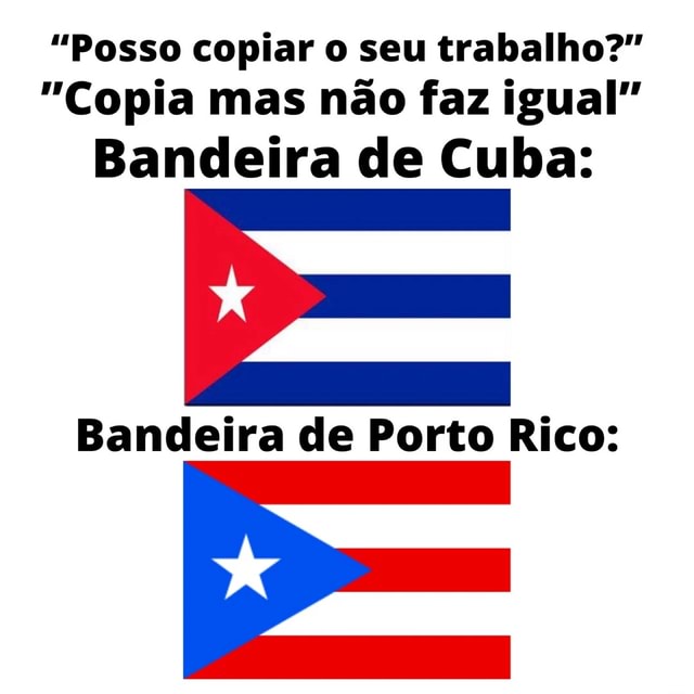 Posso Copiar O Seu Trabalho Copia Mas N O Faz Igual Bandeira De