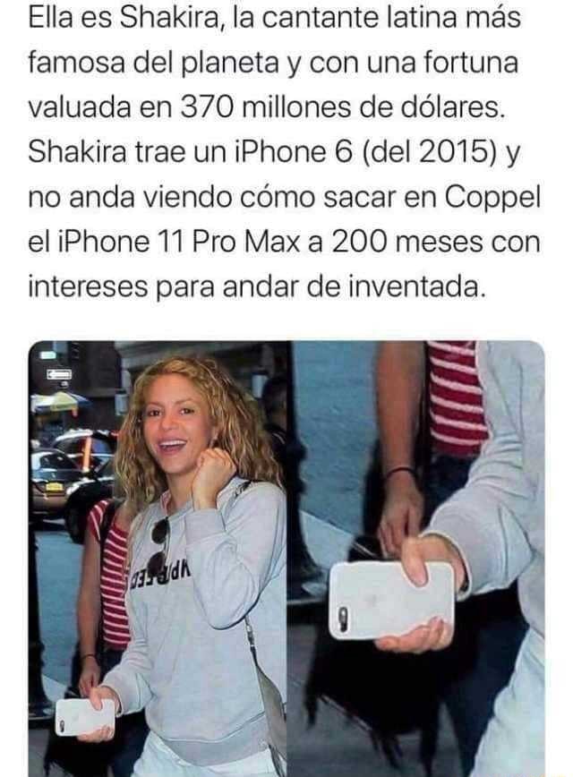 Ella es Shakira la cantante latina más famosa del planeta y con uma