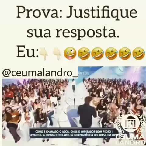 Prova Justifique Sua Resposta IFunny Brazil