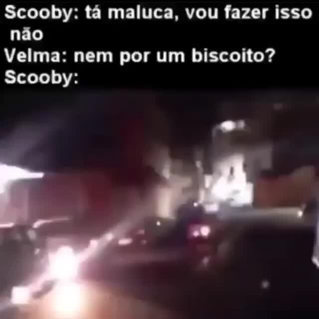 Scooby tá maluca vou fazer isso não Velma nem por um biscoito