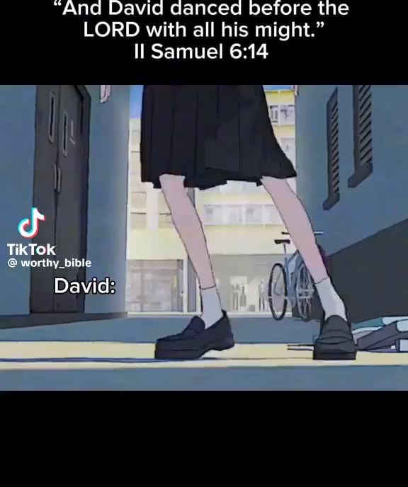 And David Danced Before The Lord With All His Might Il Samuel Cf