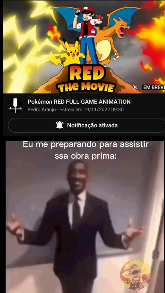 EM BREVI Pokémon RED FULL GAME ANIMATION Pedro Araujo Estreia em