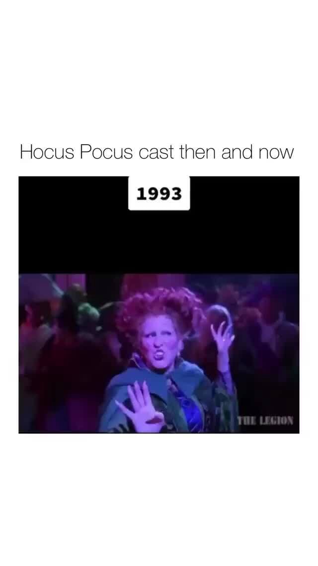 Hocus Pocus Cast Then And Now LOS IFunny