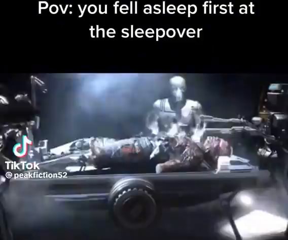 Pov You Fell Asleep First At The Sleepover Tiktok Ifunny