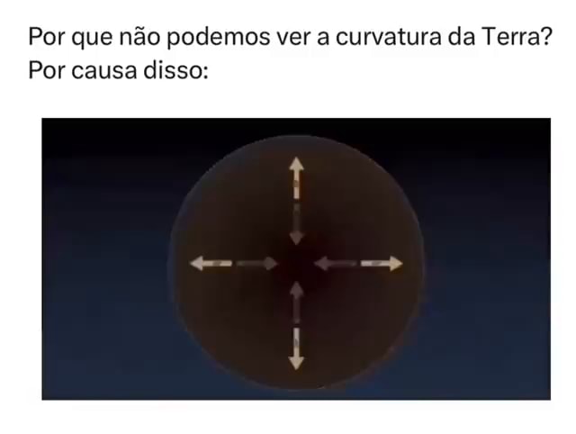 Por Que N O Podemos Ver A Curvatura Da Terra Por Causa Disso Ifunny