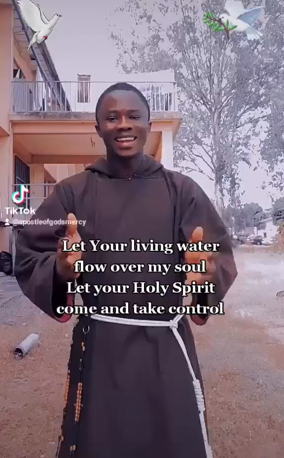 Let Your Living Water Flow Over My Soul Let Your Holy Spirit Come And