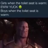 Warm Toilet Seat Memes