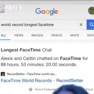 what is the longest facetime call